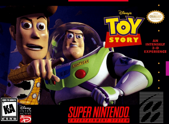 Toy Story SNES Cover Art